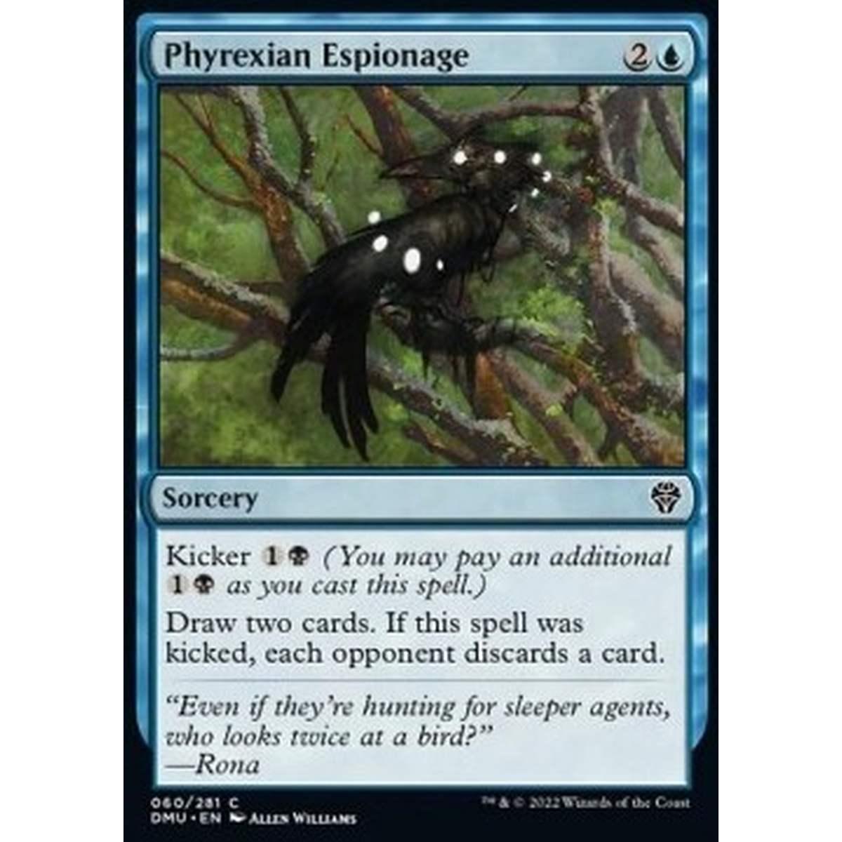 Phyrexian Espionage - Spionaggio di Phyrexia - [DMU] [NM]