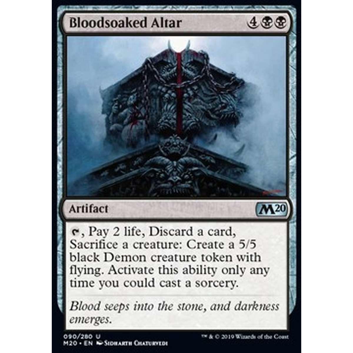 Bloodsoaked Altar - Altare Intriso di Sangue - [M20] [NM] [Foil]