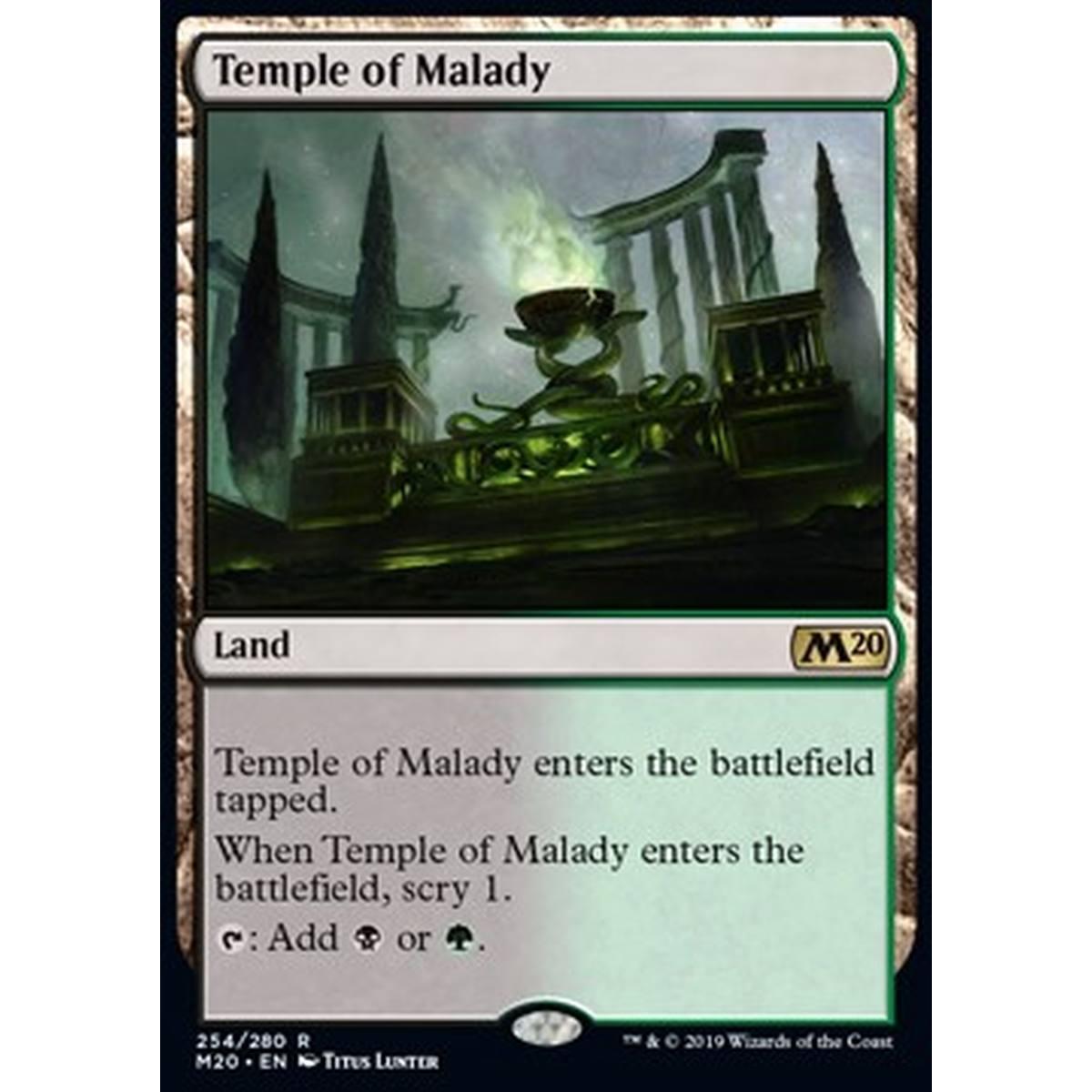 Temple of Malady - Tempio della Malattia - [M20] [NM]