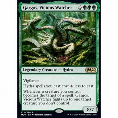 Gargos, Vicious Watcher - Gargos, Scrutatore Crudele - [M20] [NM]