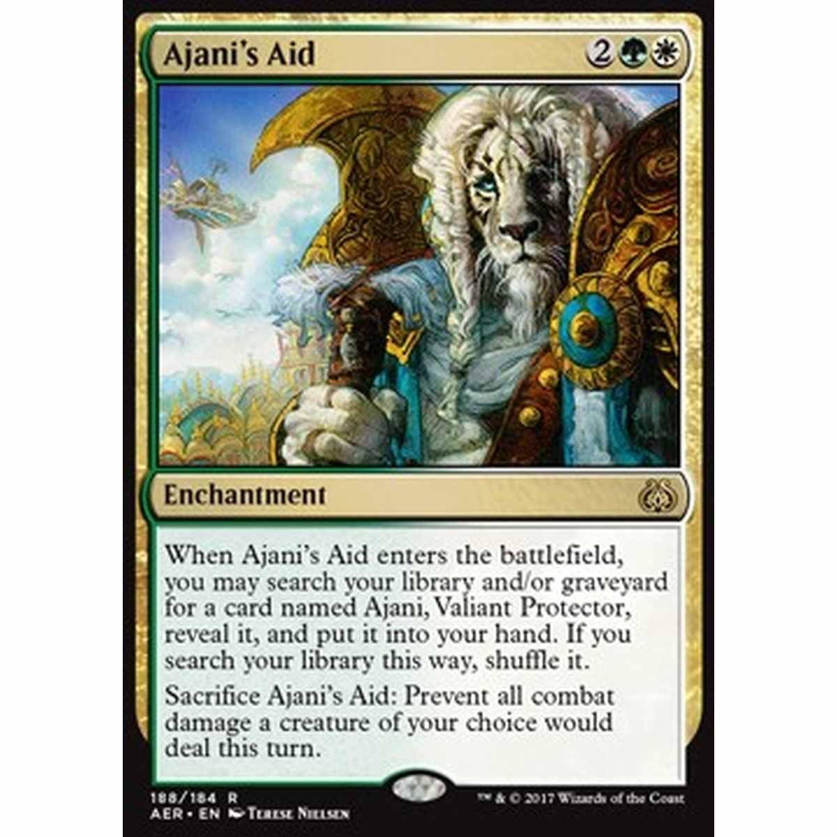 Ajani's Aid - Sostegno di Ajani - [AER] [EX]
