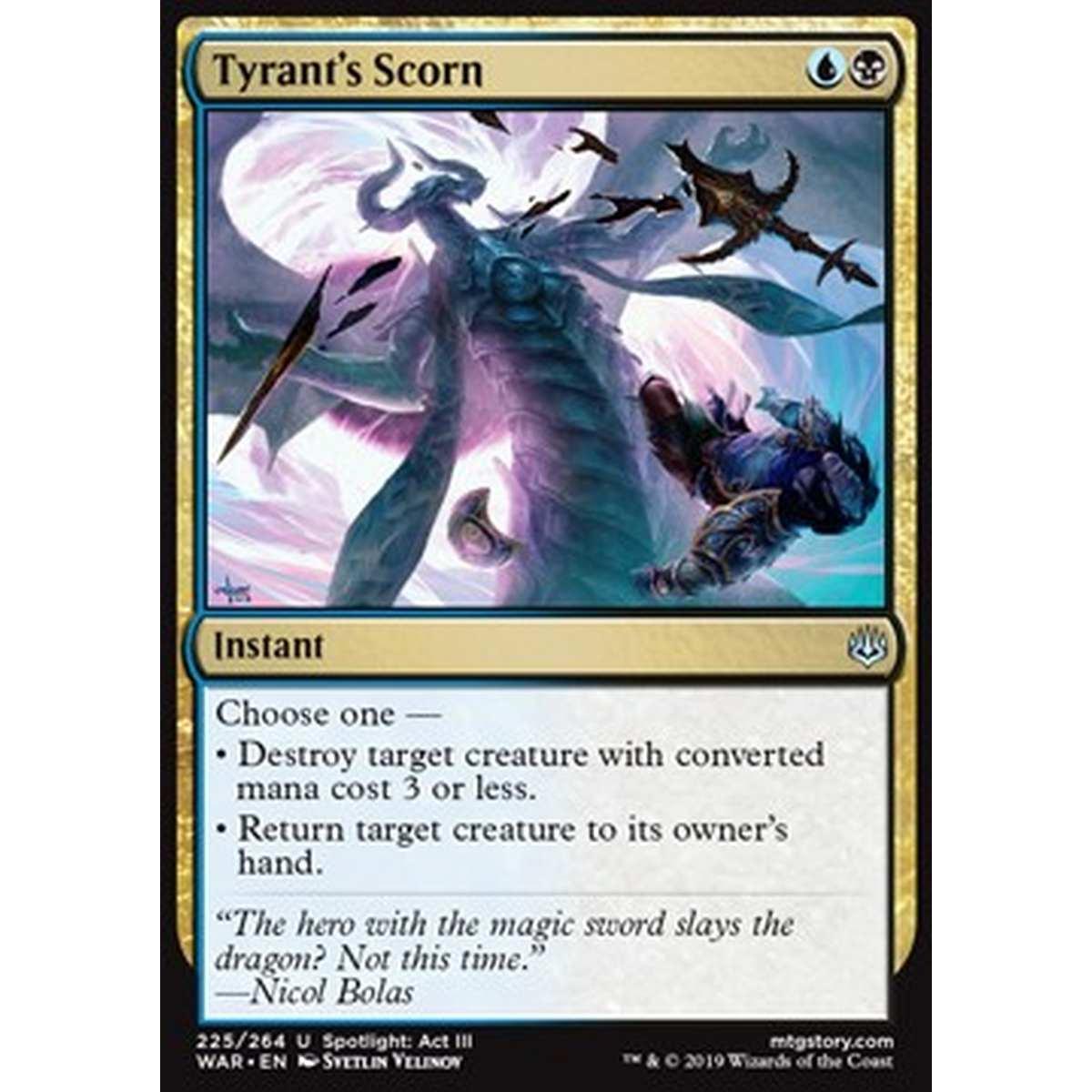 Tyrant's Scorn - Tyrant's Scorn - [WAR] [NM]