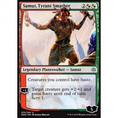 Samut, Tyrant Smasher - Samut, Distruttrice di Tiranni - [WAR] [NM] [Foil]
