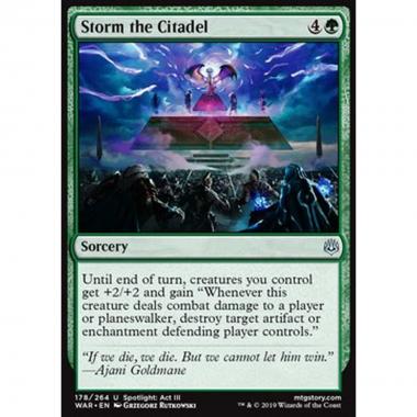 Storm the Citadel - Assaltare la Cittadella - [WAR] [NM] [Foil]