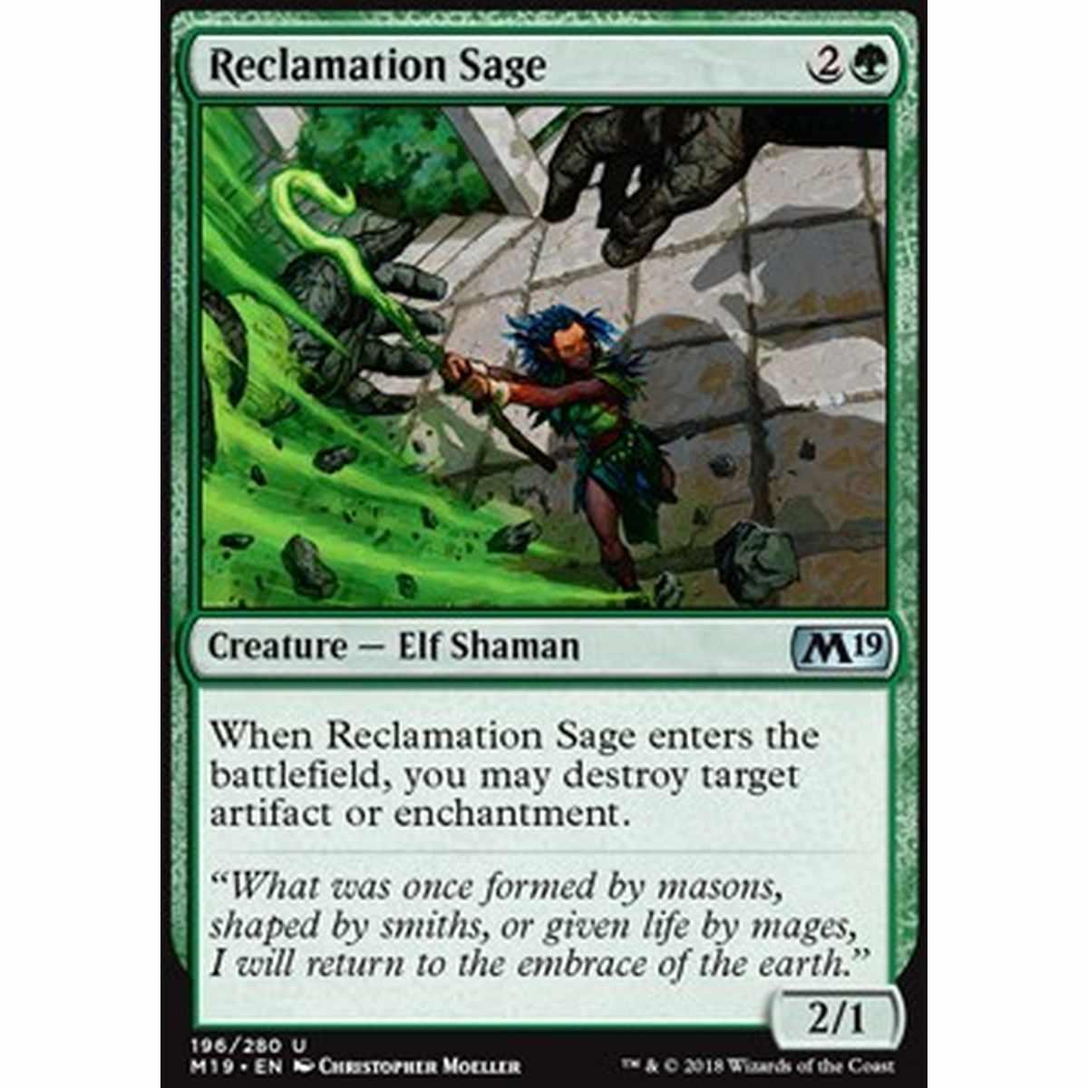 Reclamation Sage - Saggia della Rivendicazione - [M19] [NM]