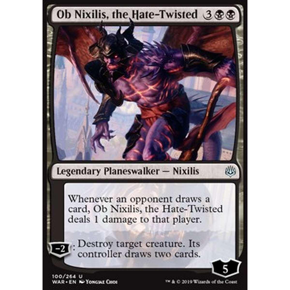 Ob Nixilis, the Hate-Twisted - Ob Nixilis, Corrotto dall'Odio - [WAR] [NM]