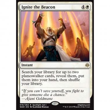 Ignite the Beacon - Accendere il Faro - [WAR] [NM]