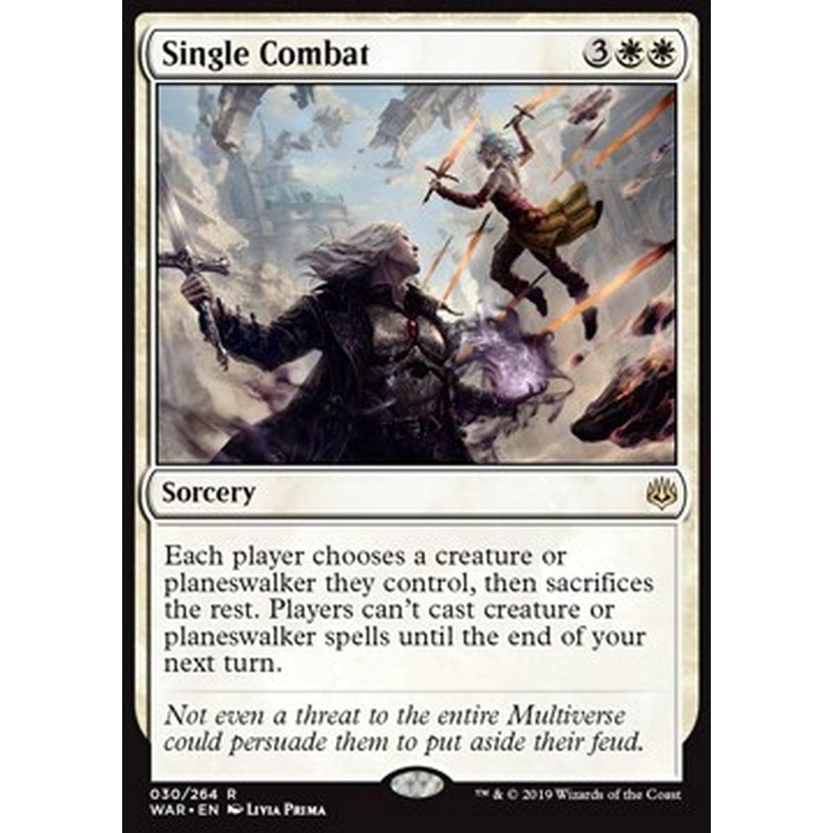 Single Combat - Singolar Tenzone - [WAR] [NM]