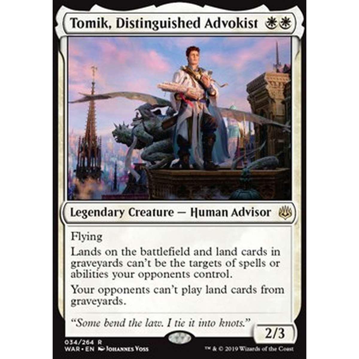 Tomik, Distinguished Advokist - Tomik, Fautore Rinomato - [WAR] [NM]