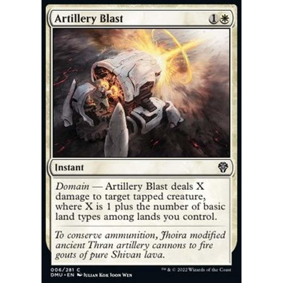 Artillery Blast - Colpo di Artiglieria - [DMU] [NM]