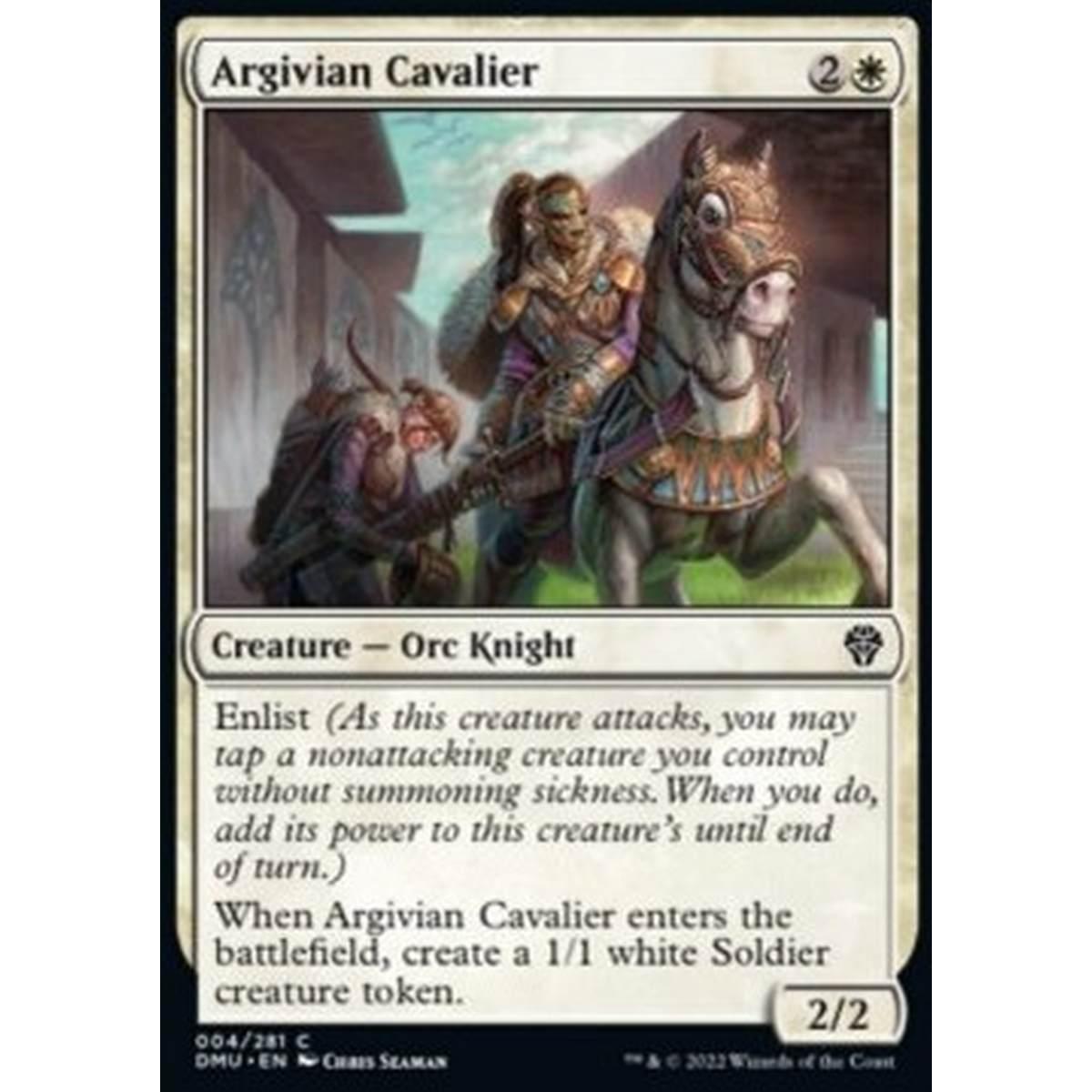 Argivian Cavalier - Cavaliera di Argivia - [DMU] [NM]