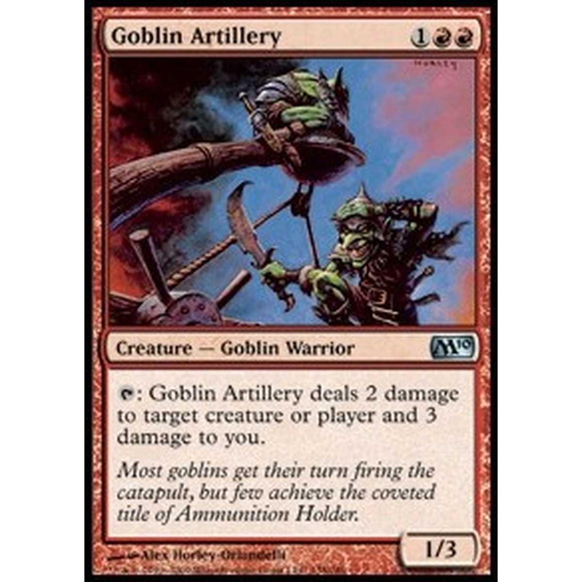 Goblin Artillery - Artiglieria Goblin - [M10] [NM] [Foil]