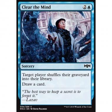 Clear the Mind - Sgombrare la Mente - [RNA] [NM] [Foil]