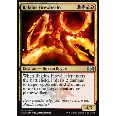Rakdos Firewheeler - Mulinafiamme Rakdos - [RNA] [NM] [Foil]