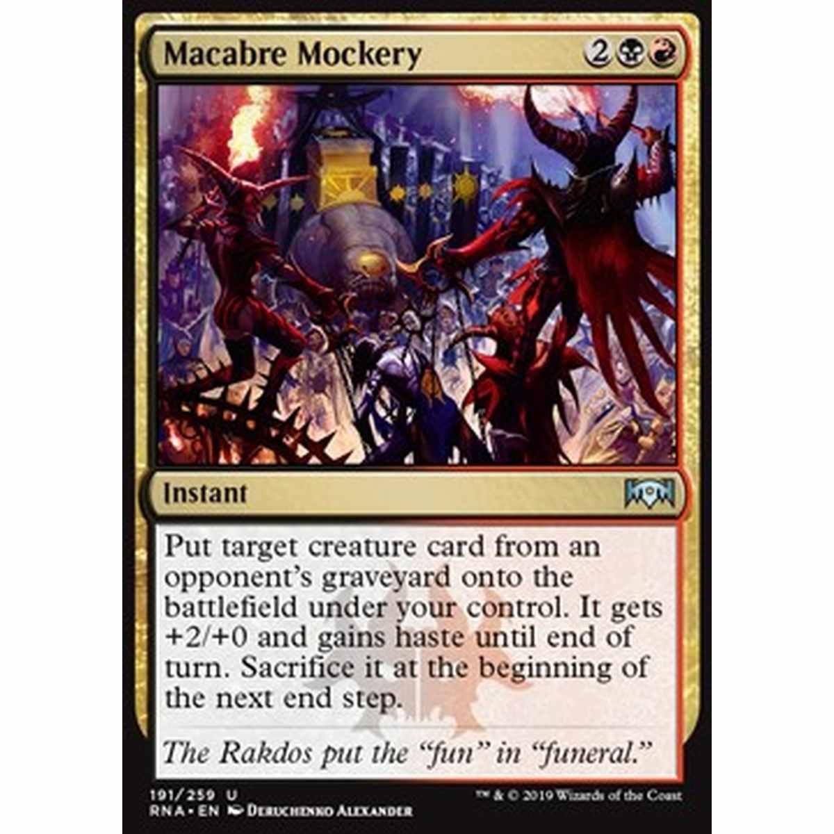 Macabre Mockery - Dileggio Macabro - [RNA] [NM] [Foil]