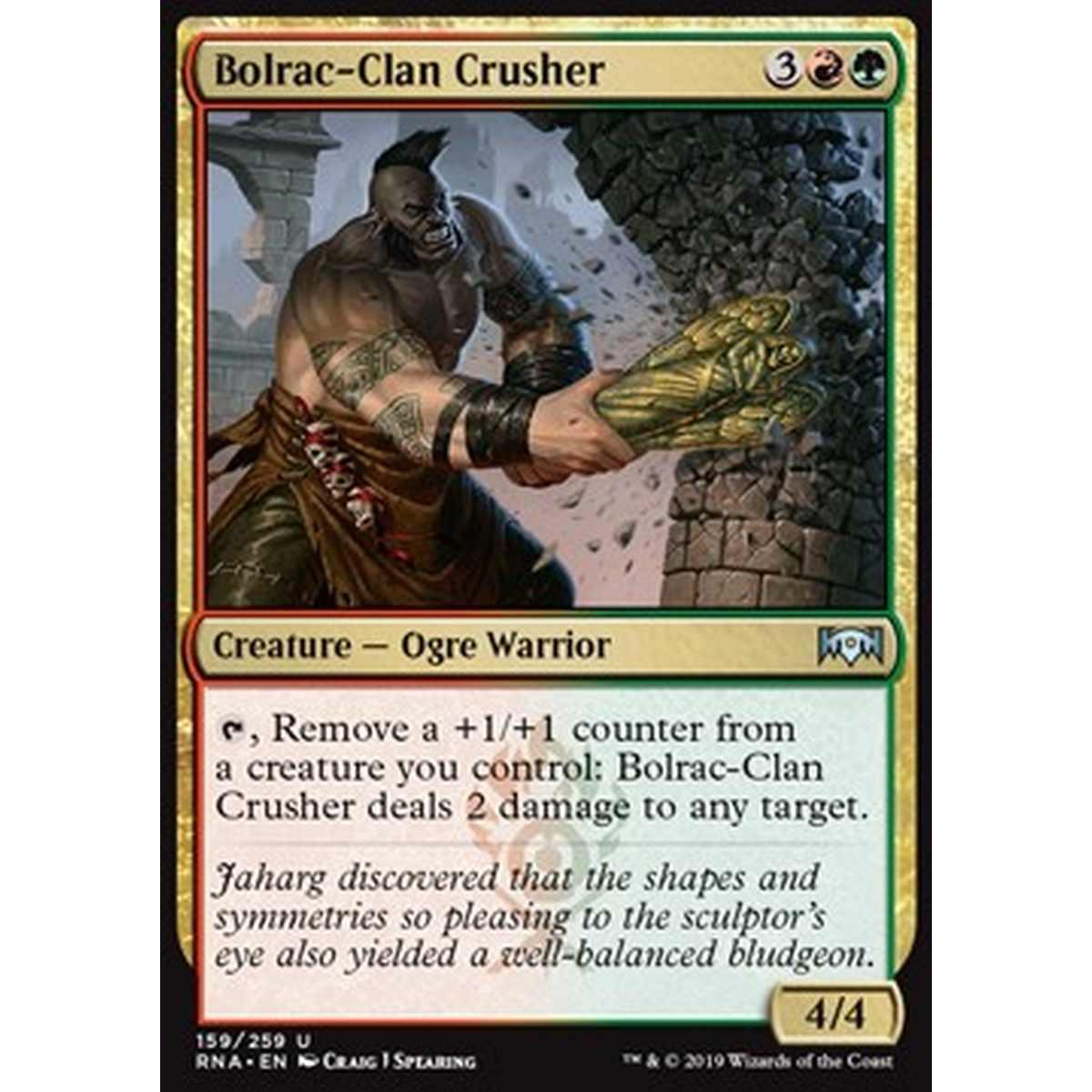 Bolrac-Clan Crusher - Frantumatore del Clan Bolrac - [RNA] [NM] [Foil]