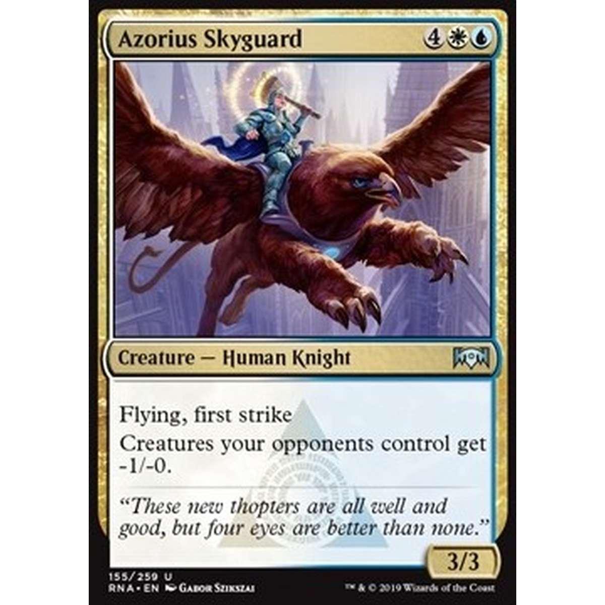 Azorius Skyguard - Guardia Celeste Azorius - [RNA] [NM] [Foil]