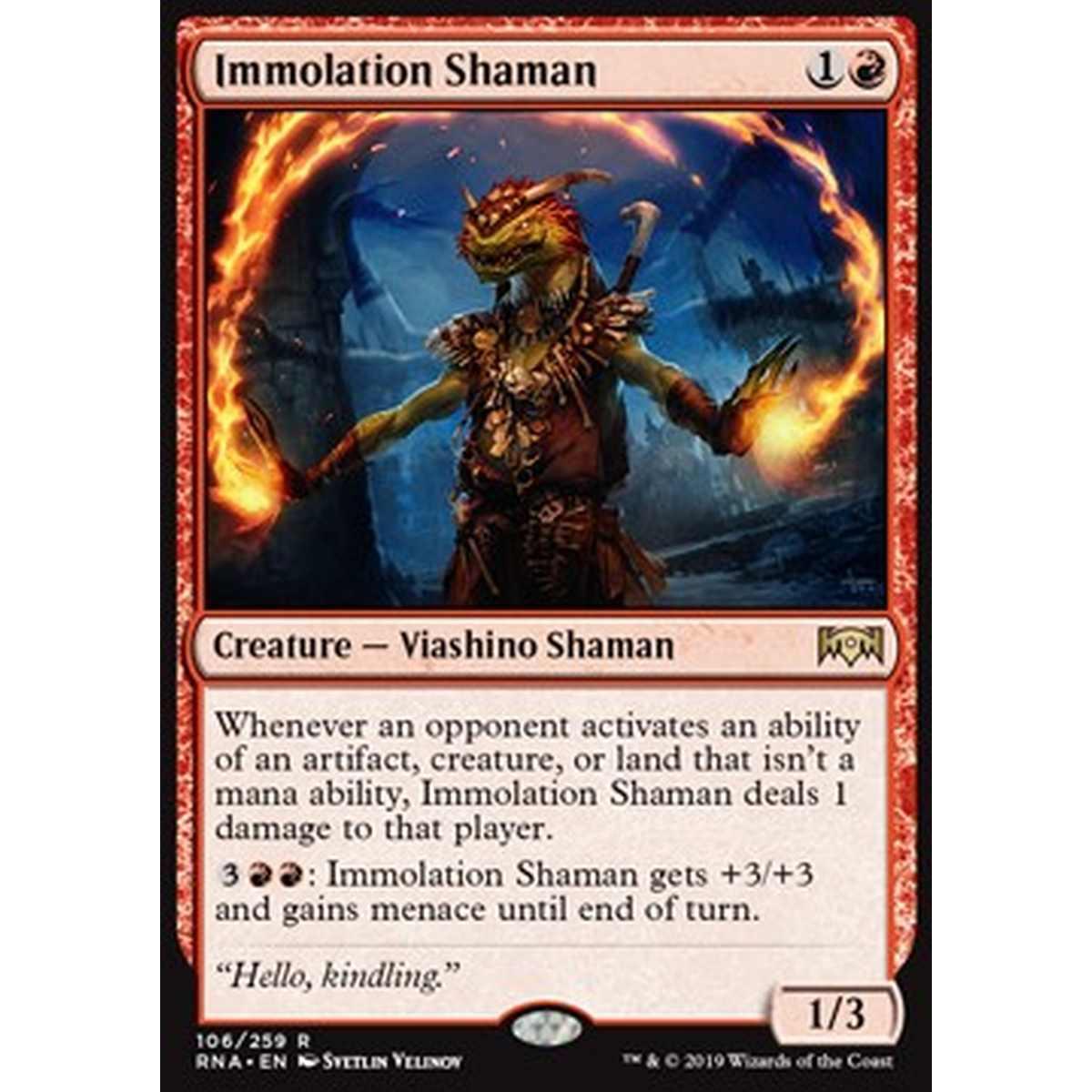 Immolation Shaman - Sciamano dell'Immolazione - [RNA] [NM]