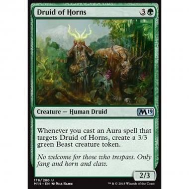 Druid of Horns - Druid of Horns - [M19] [NM] [Foil]