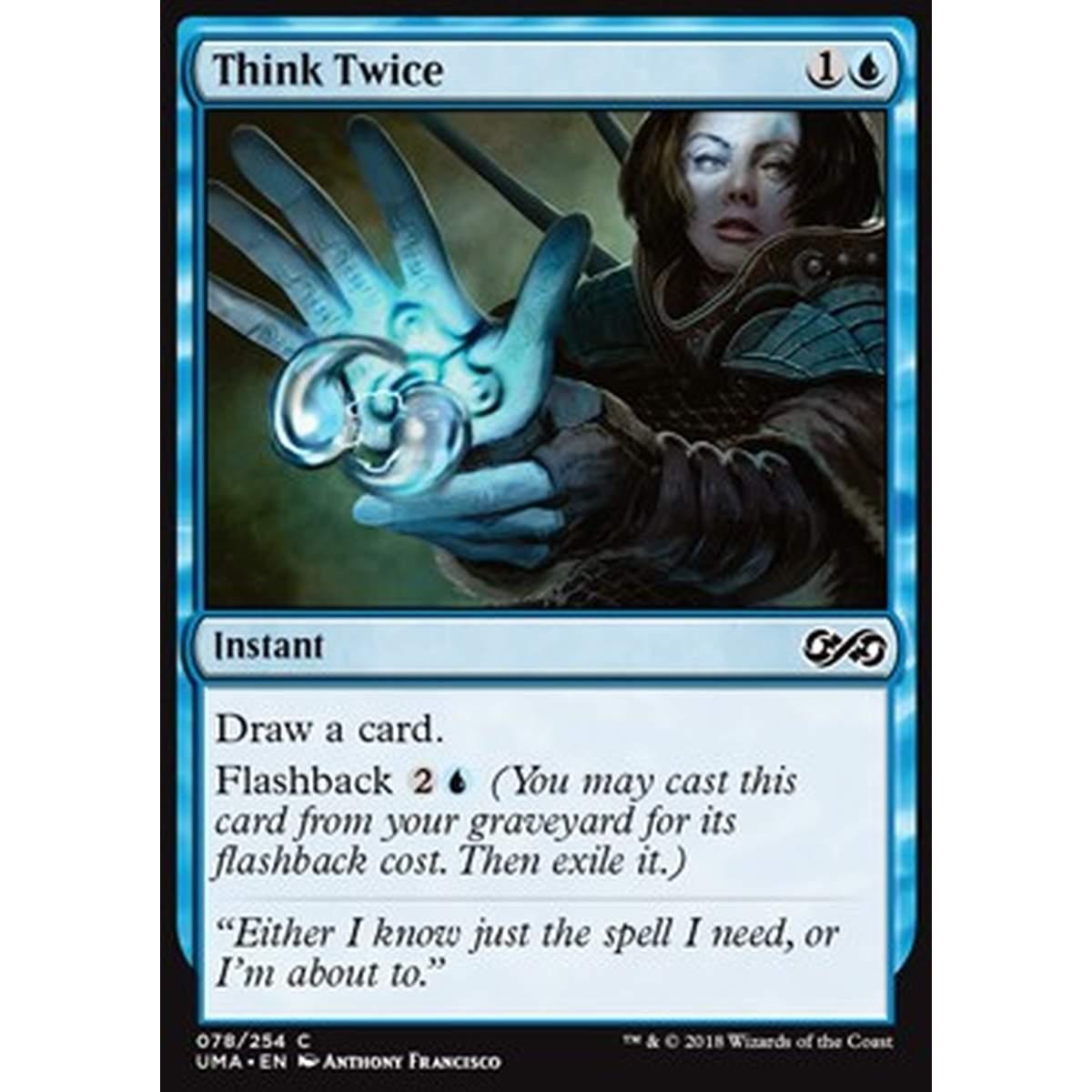 Think Twice - Think Twice - [UMA] [NM] [Foil]