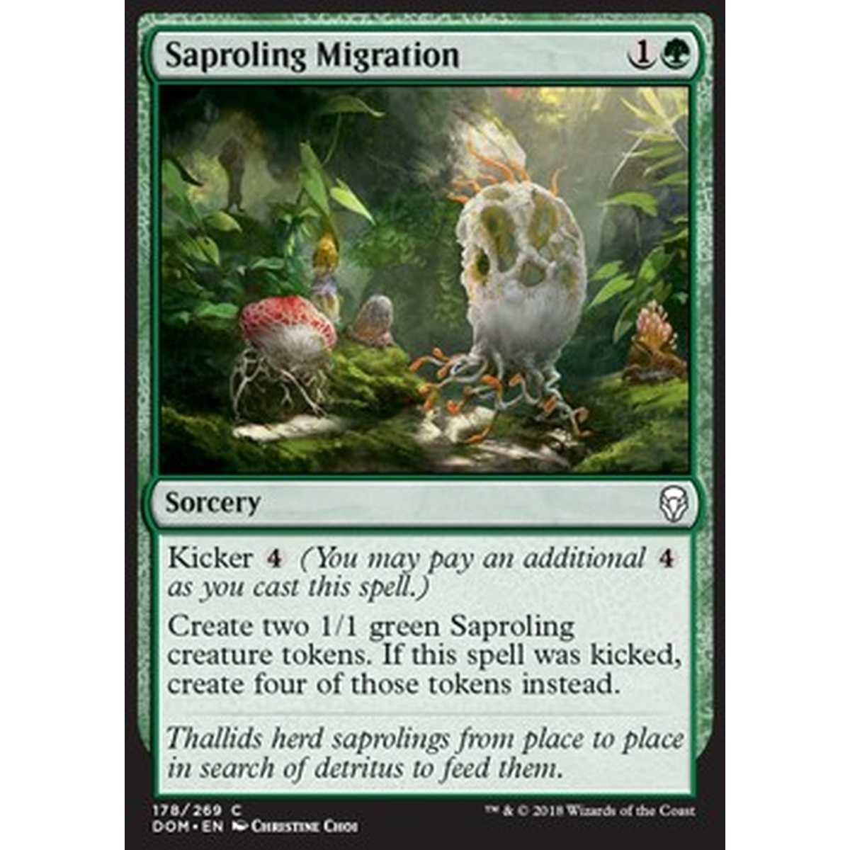 Saproling Migration - Migrazione di Saprolingi - [DOM] [NM] [Foil]