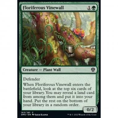 Floriferous Vinewall - Floriferous Vinewall - [DMU] [NM]