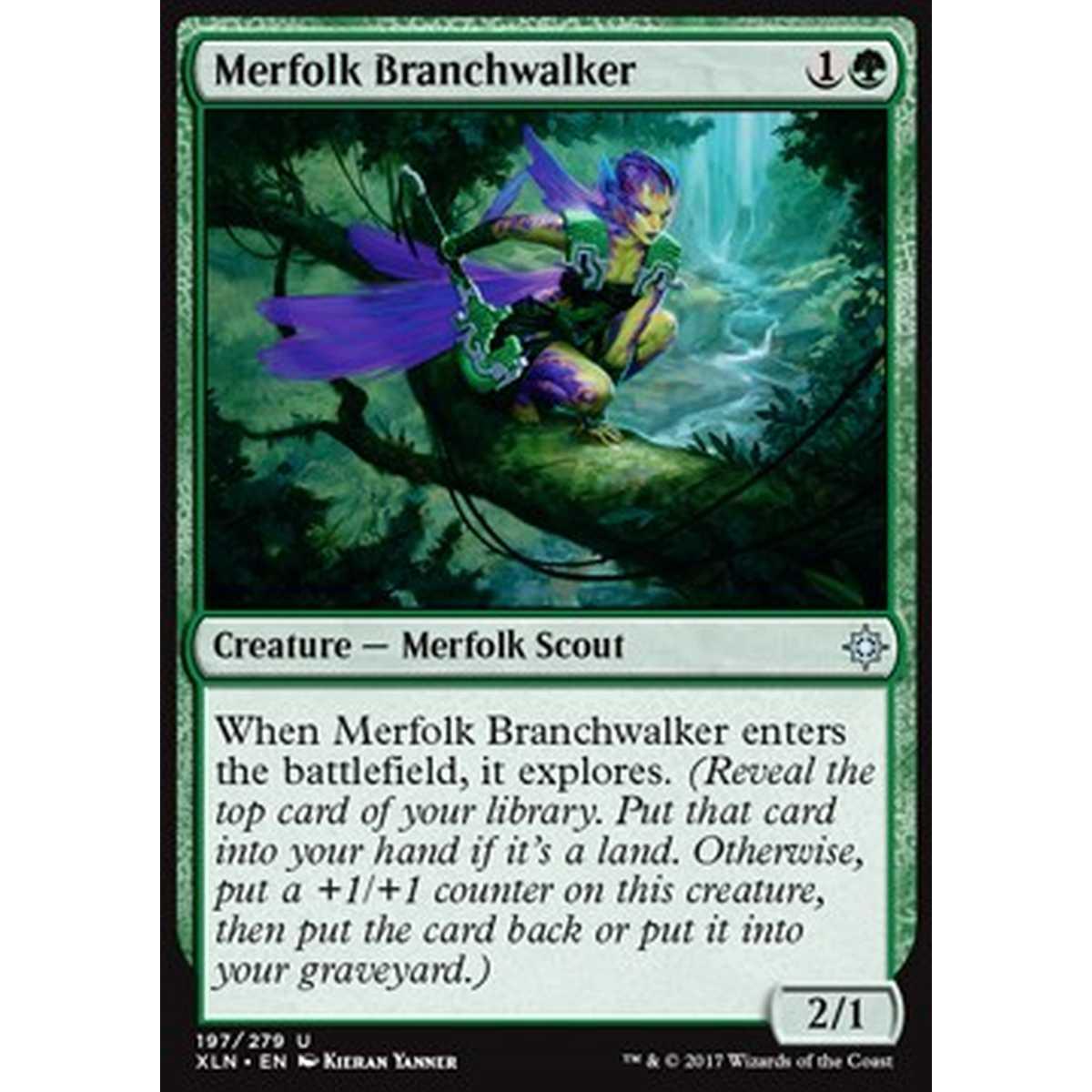 Merfolk Branchwalker - Tritona Calcafronde - [XLN] [NM]