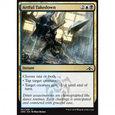 Artful Takedown - Atterramento Abile - [GRN] [NM] [Foil]