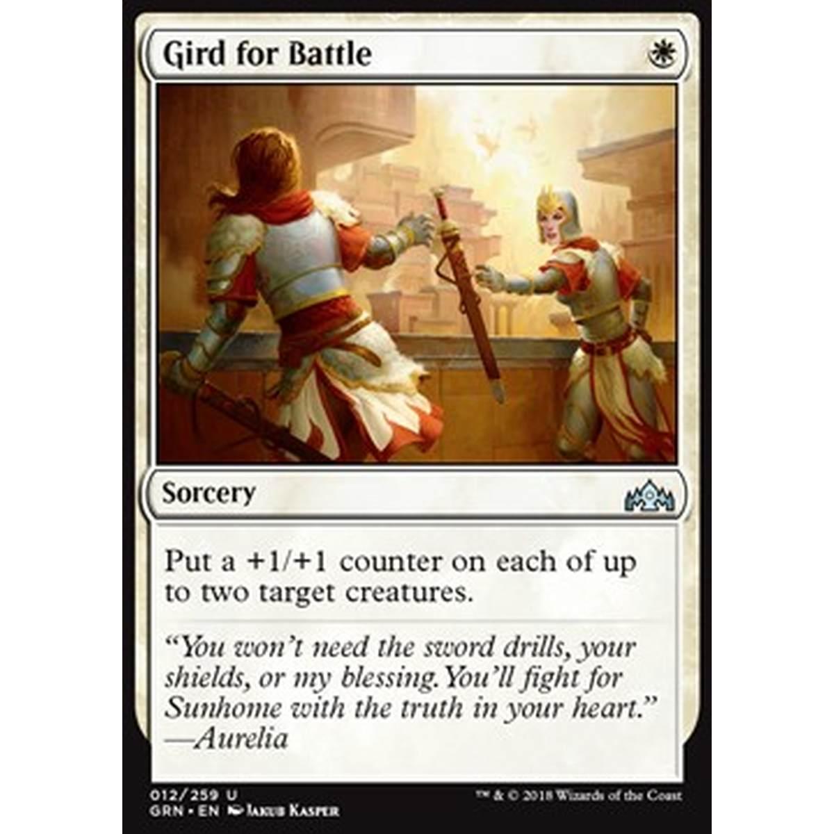 Gird for Battle - Prepararsi alla Battaglia - [GRN] [NM] [Foil]