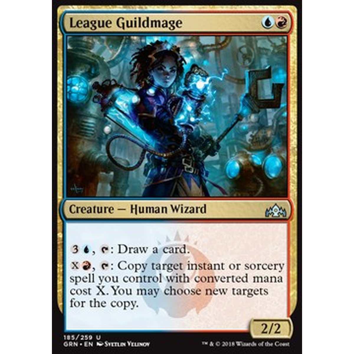 League Guildmage - Maga della Gilda della Lega - [GRN] [NM] [Foil]