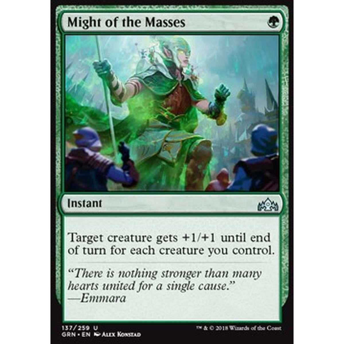 Might of the Masses - Potere delle Masse - [GRN] [NM] [Foil]