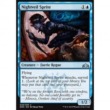 Nightveil Sprite - Spiritella di Velo Notturno - [GRN] [NM] [Foil]
