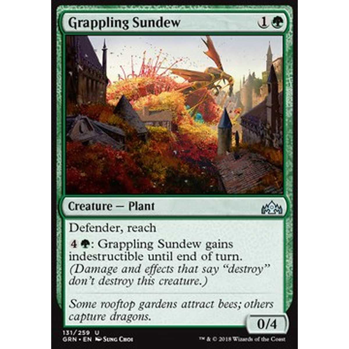 Grappling Sundew - Drosera Avviluppante - [GRN] [NM] [Foil]