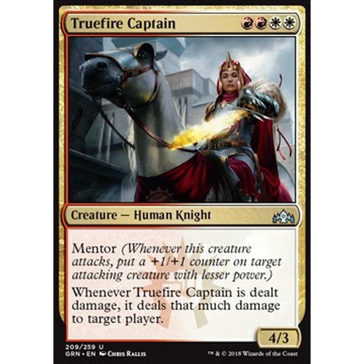 Truefire Captain - Capitana del Fuocovero - [GRN] [NM] [Foil]