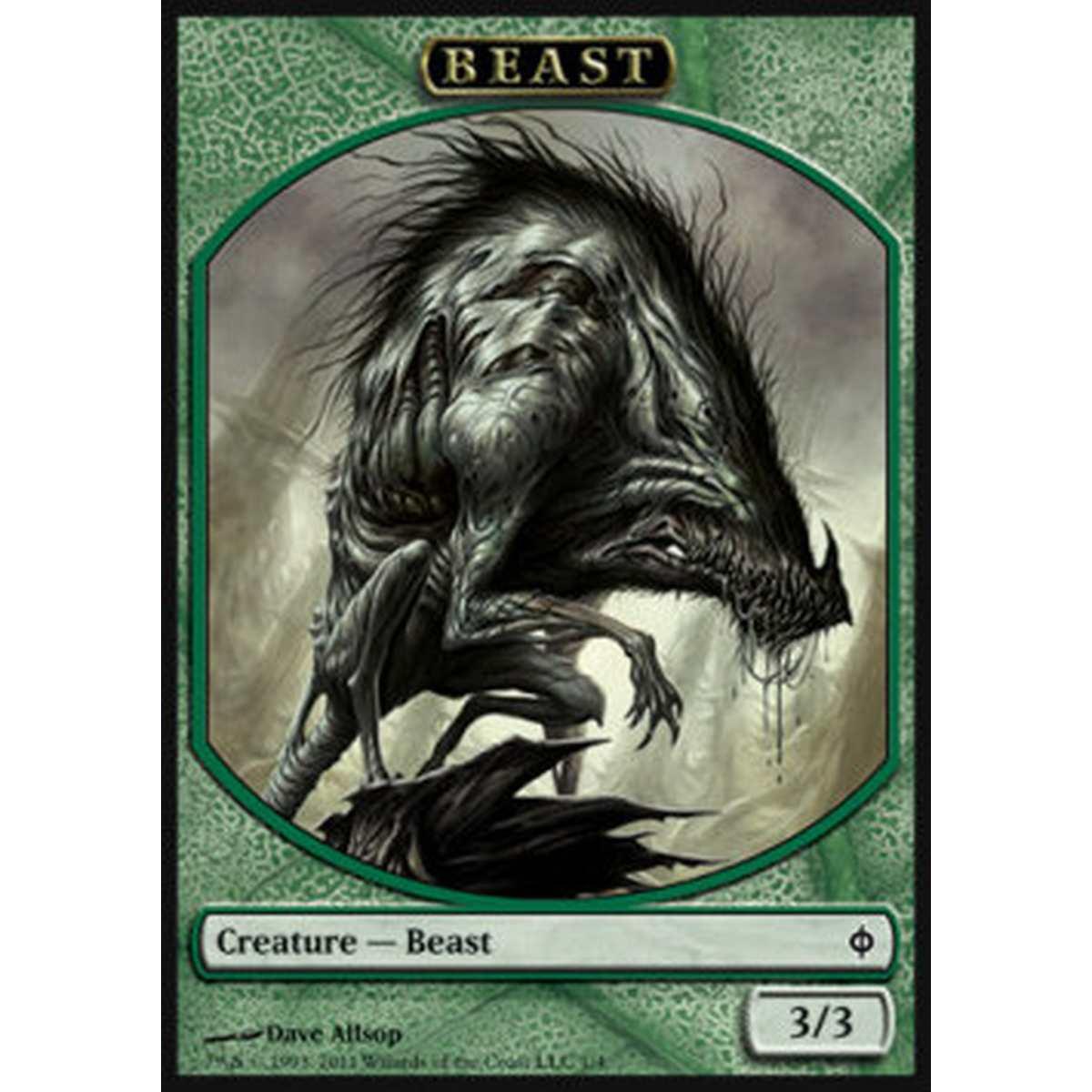 Beast Token (Green 3/3) - Beast Token (Green 3/3) - [NPH] [EX]