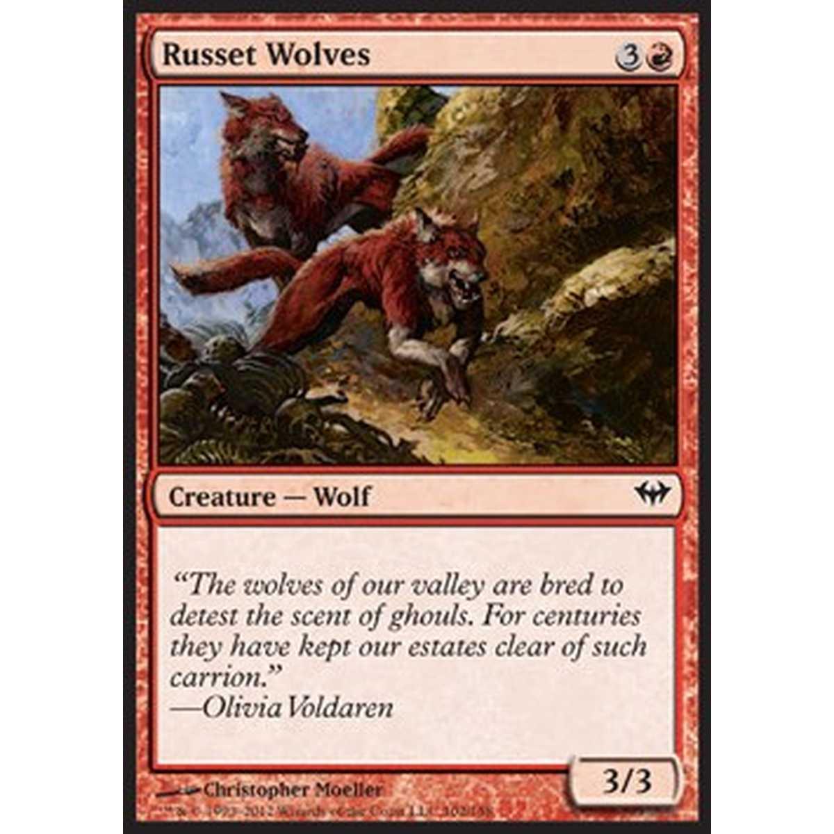 Russet Wolves - Lupi Color Ruggine - [DKA] [NM] [Foil]