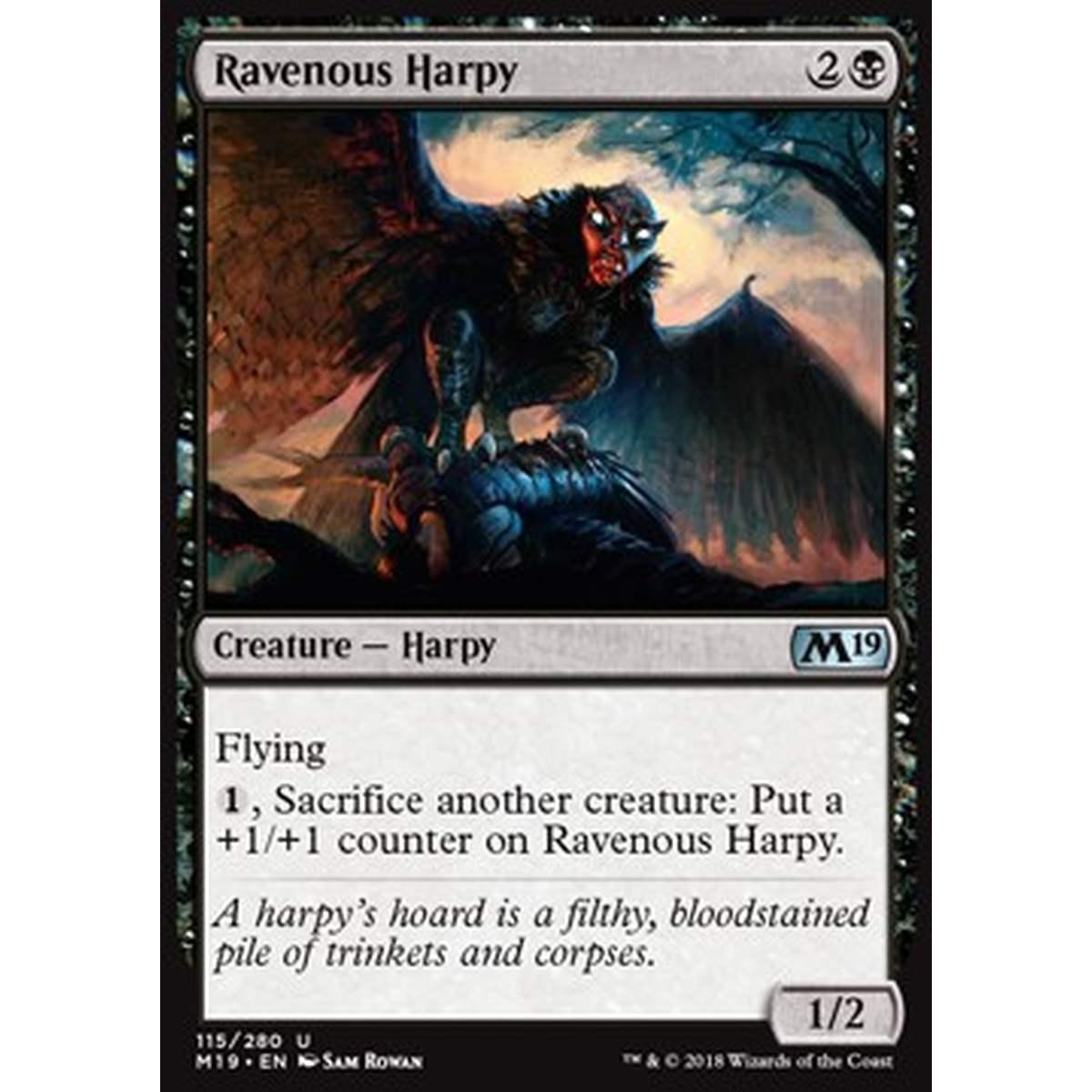 Ravenous Harpy - Arpia Famelica - [M19] [NM] [Foil]