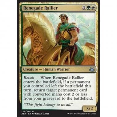 Renegade Rallier - Attivista Rinnegato - [AER] [NM]
