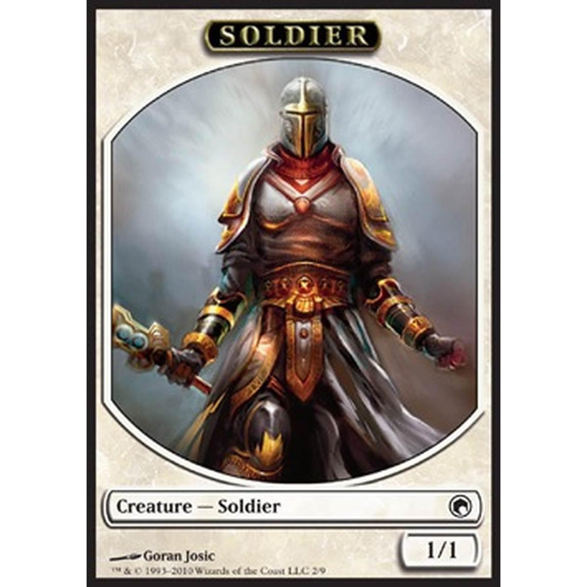 Soldier Token (White 1/1) - Soldier Token (White 1/1) - [SOM] [NM]
