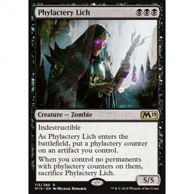 Phylactery Lich - Lich del Filatterio - [M19] [NM]