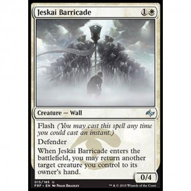 Jeskai Barricade - Barricata Jeskai - [FRF] [NM] [Foil]