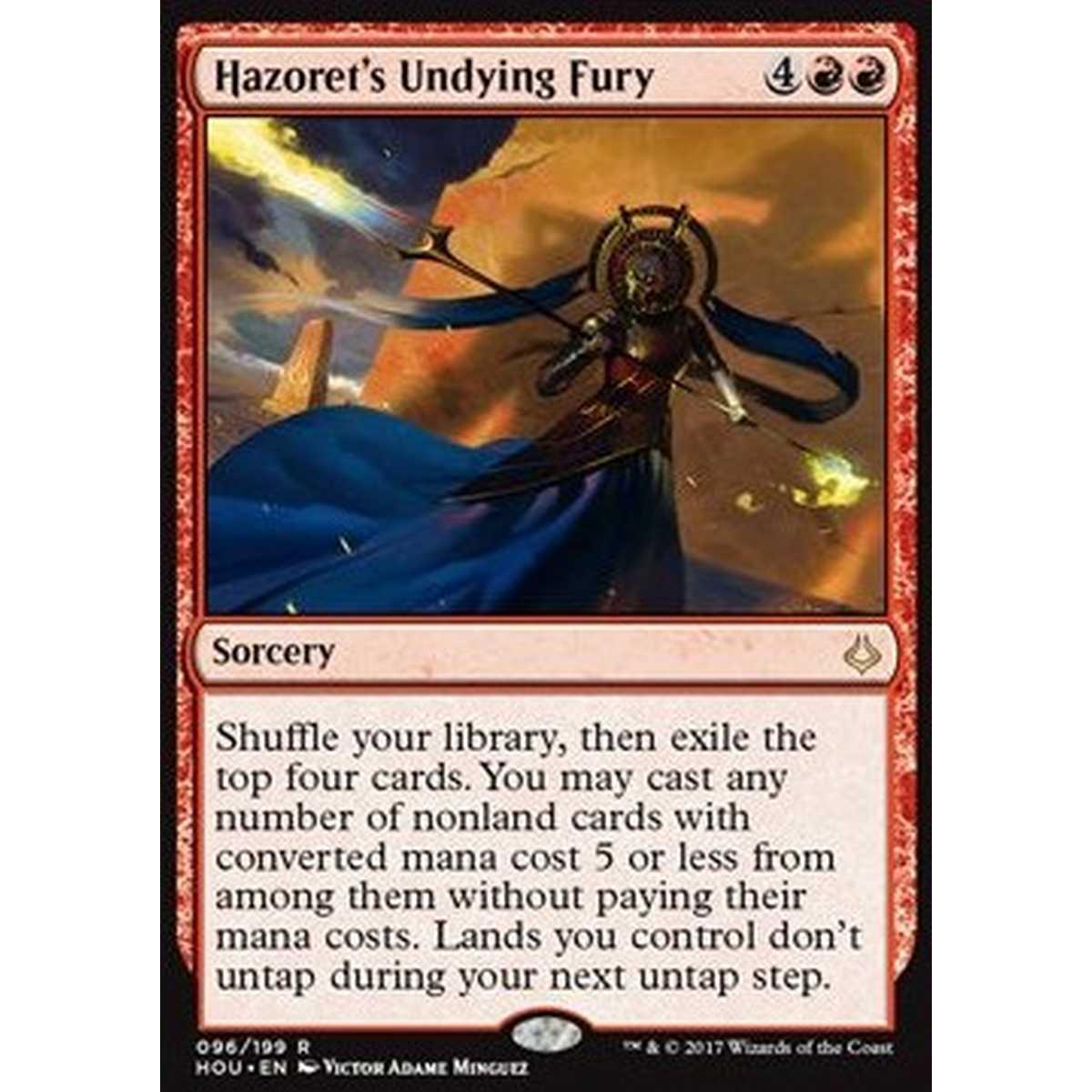 Hazoret's Undying Fury - Furia Imperitura di Hazoret - [HOU] [NM]