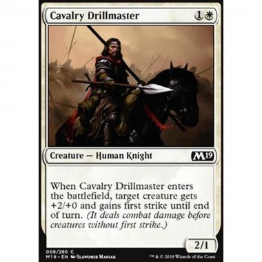 Cavalry Drillmaster - Addestratore della Cavalleria - [M19] [NM] [Foil]