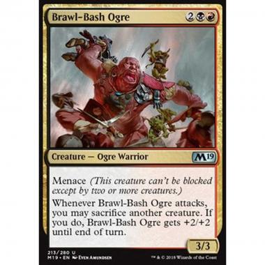 Brawl-Bash Ogre - Ogre Rissazzuffa - [M19] [NM] [Foil]