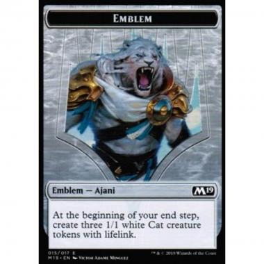 Ajani, Adversary of Tyrants Emblem - Ajani, Adversary of Tyrants Emblem - [M19] [NM]