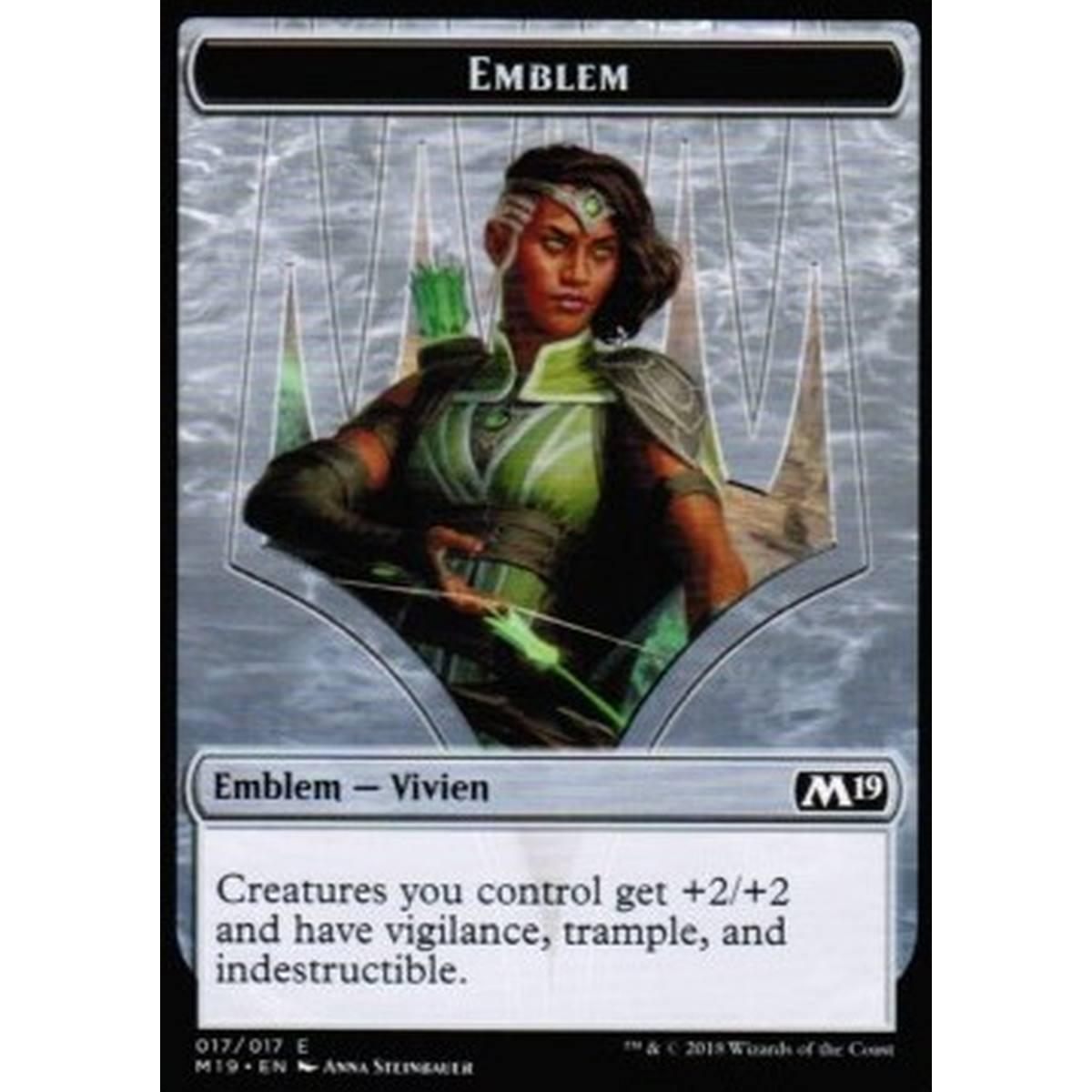 Vivien Reid Emblem - Vivien Reid Emblem - [M19] [NM]