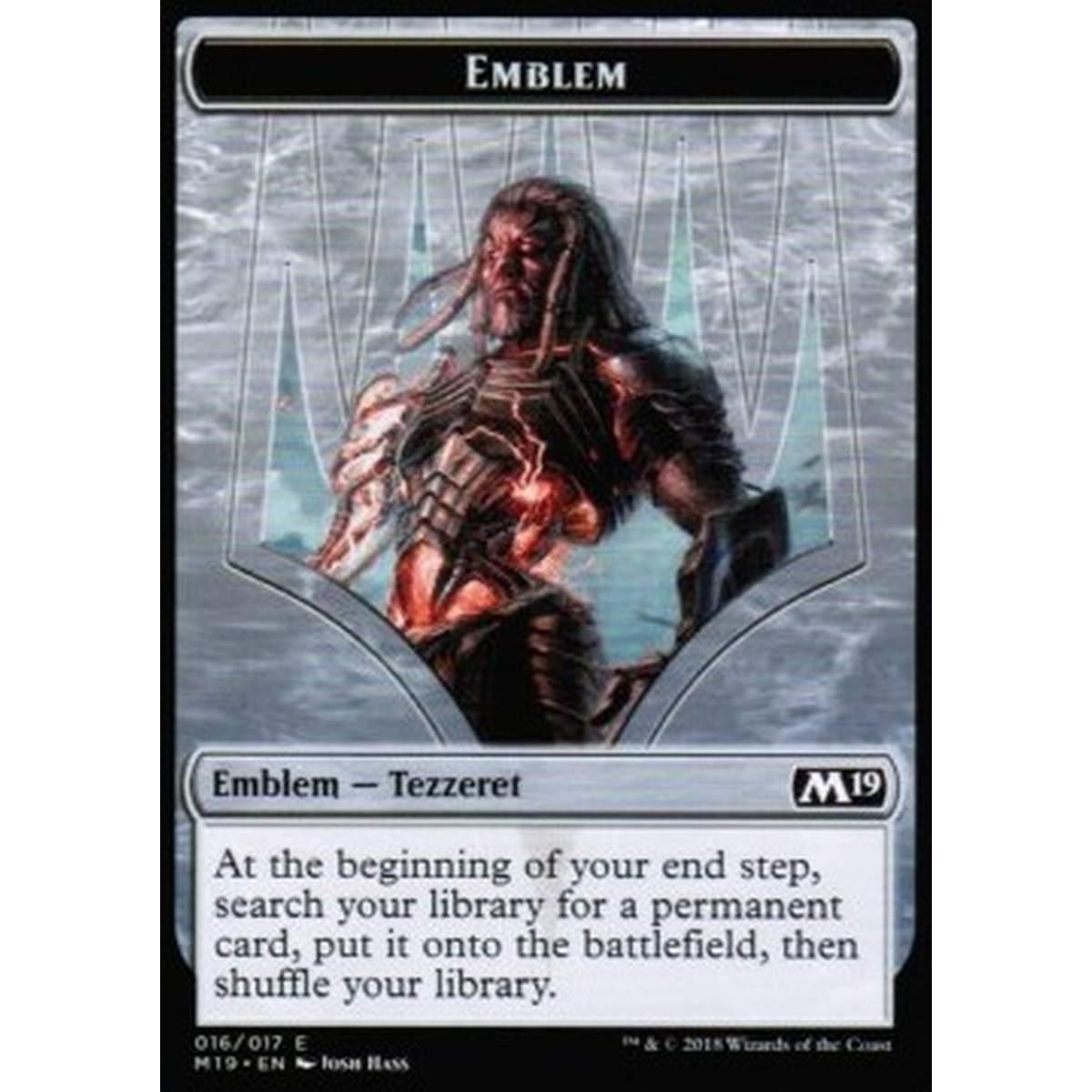 Tezzeret, Artifice Master Emblem - Tezzeret, Artifice Master Emblem - [M19] [NM]