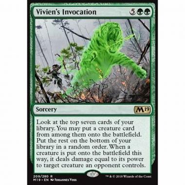 Vivien's Invocation - Evocazione di Vivien - [M19] [NM]