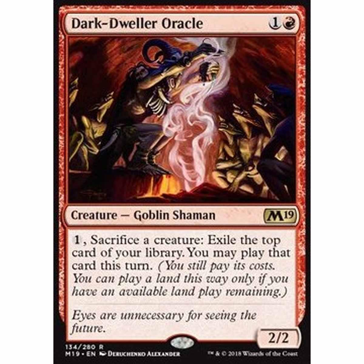 Dark-Dweller Oracle - Oracolo Abitante dell'Oscurit  - [M19] [EX]
