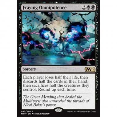 Fraying Omnipotence - Onnipotenza Disgregata - [M19] [NM]
